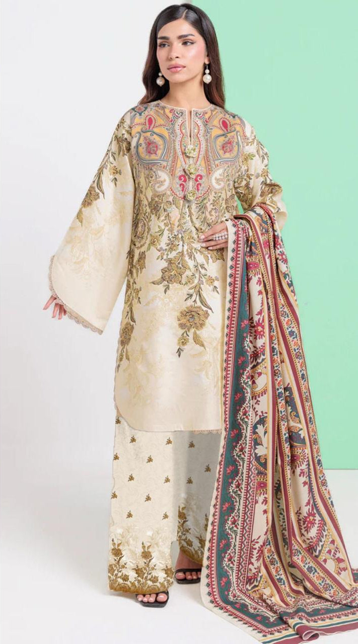 Limelight Banadora printed lawn shirt, trouser & dupatta