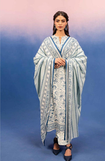 Women's unstitched khaddar suit