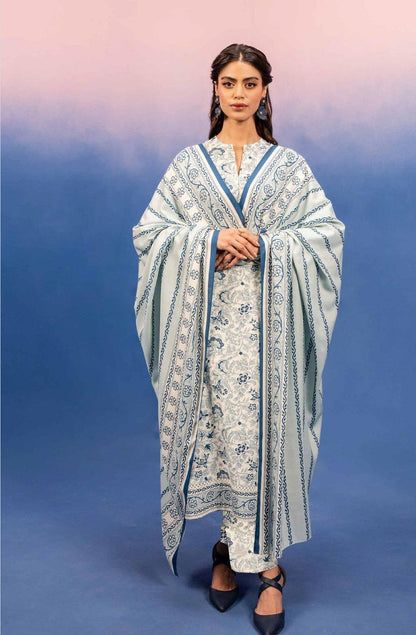 Women's unstitched khaddar suit