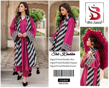 Stock clearance,at 50% discount, Bin Saeed/Baroque/ Iznik Premium,  Khadder