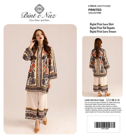 💯% ORIGINAL AIRJET LAWN BINTE NAZ COLLECTION 2026*
