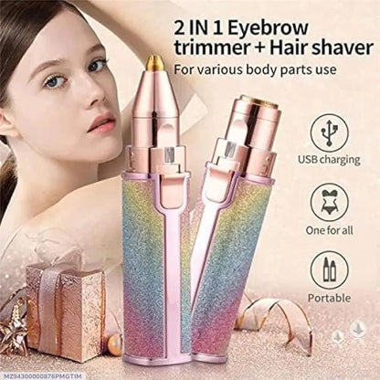 Ladies eye trimmer rechargeable ( easy to give shape)
