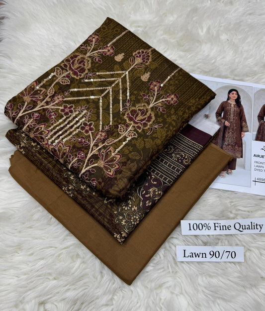 Lawn with dupatta