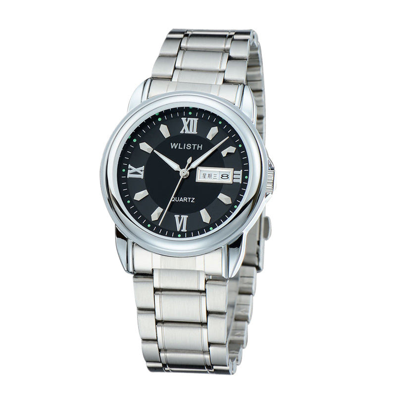 Quartz watch whilsit genuine calendar men's watch