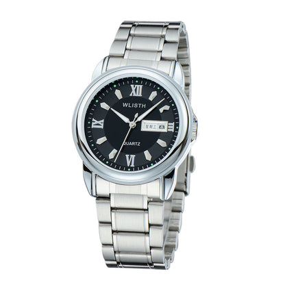 Quartz watch whilsit genuine calendar men's watch