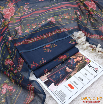 SUMMER COLLECTION 2026,MIX BRANDED DRESS, UNSTITCHED, STUFF: LAWN 90/70,ALLOVER PRINTED