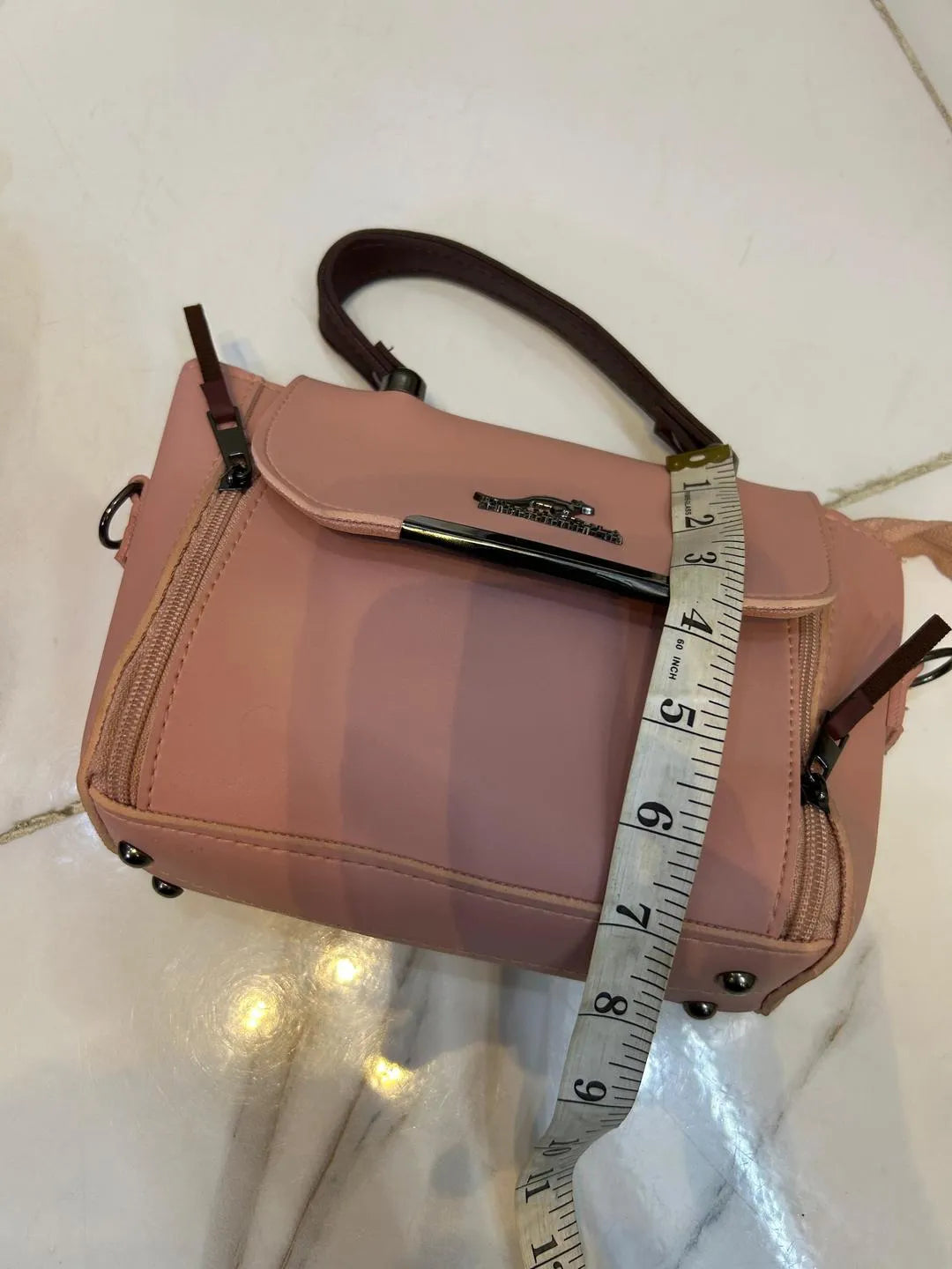 Girls crossbody multipurpose leather bag 1Pc