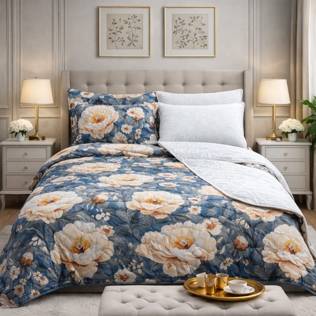 Comforter Sets, pure cotton 6 pcs