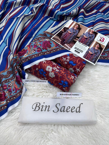 Stock clearance,at 50% discount, Bin Saeed/Baroque/ Iznik Premium,  Khadder