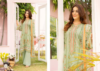 RAABI-Printed Luxury Lawn Shirt 9 colors