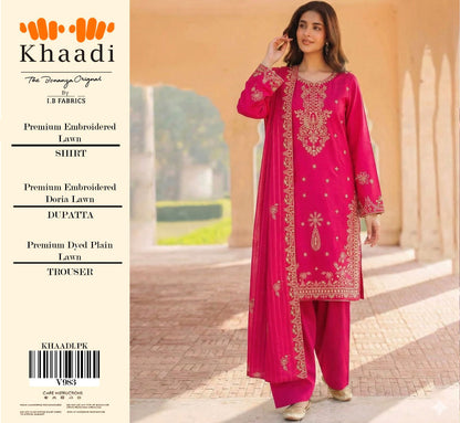 Khaddi pure lawn