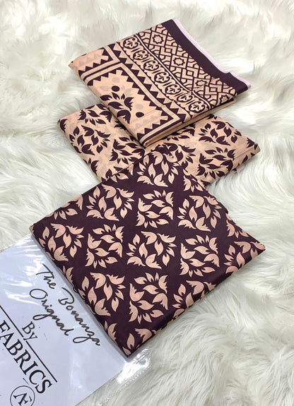 Bonanza, digital printed soft lawn