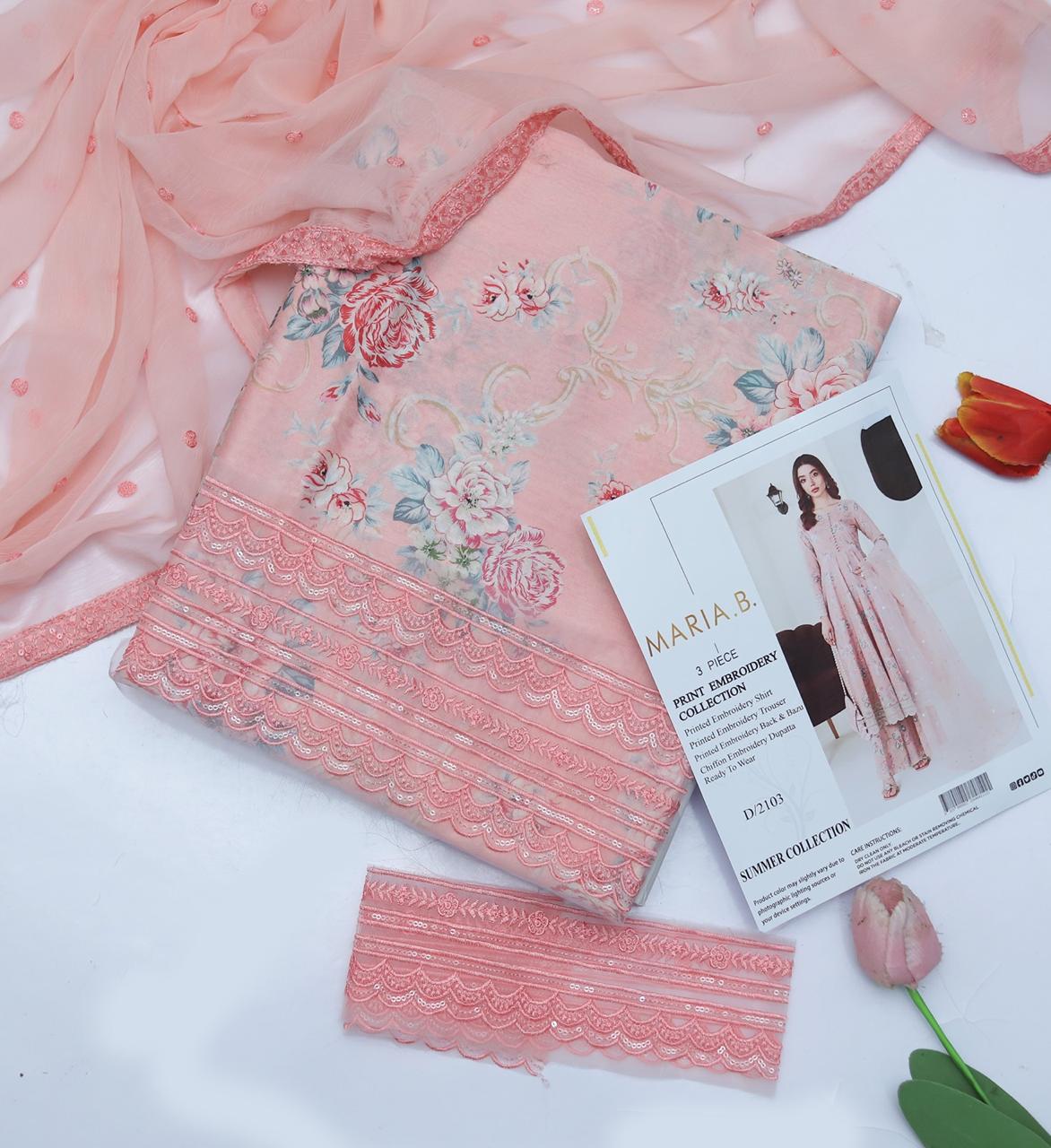 SUMMER COLLECTION 2026, LAWN Fabric* 3Pc