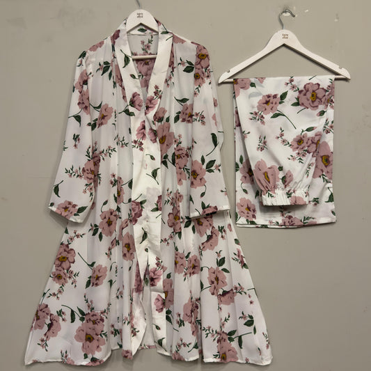 Women's Long Shirt 2pc Suit
