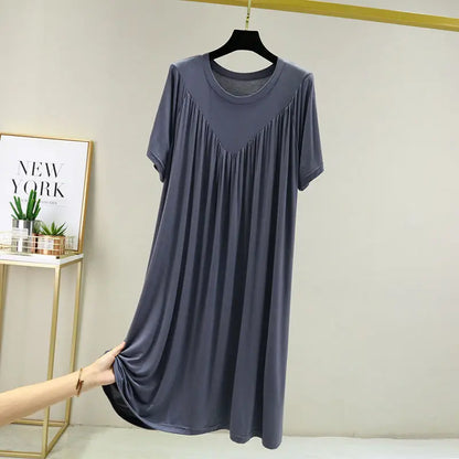 Women's & girls long sleeves round neck dress 7 colors