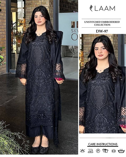 LAAM, Lawn 3Pc Embroidered.