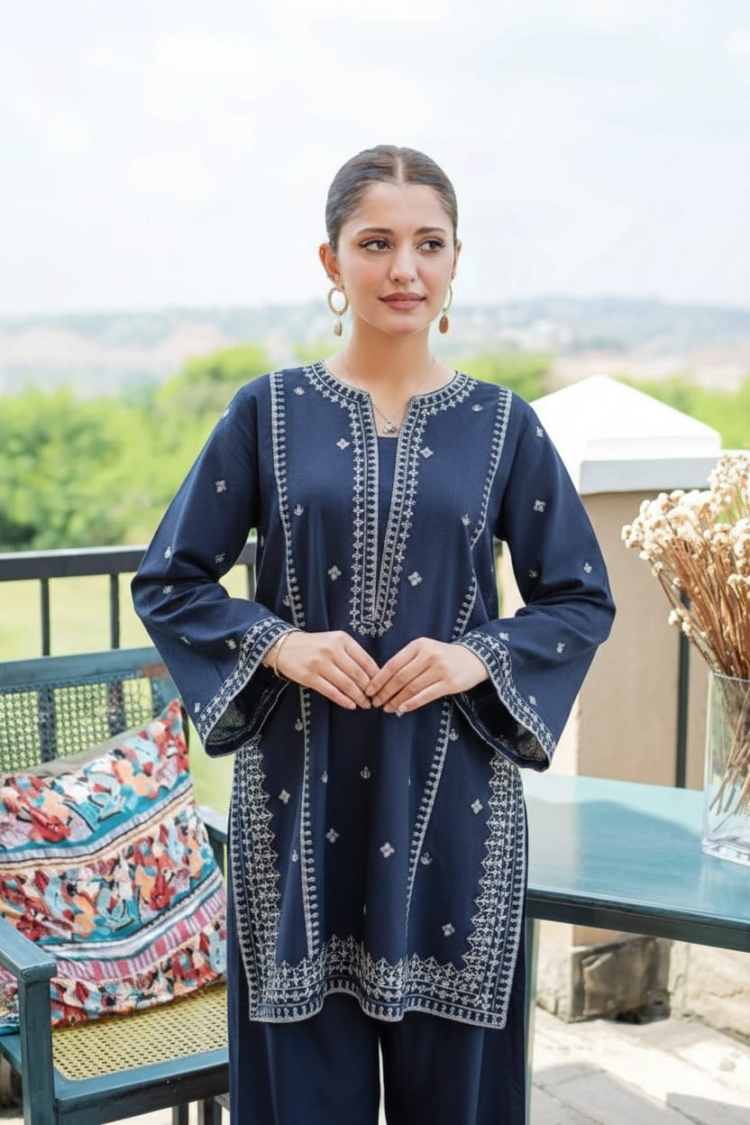 URGE,PURE 2PC EMBROIDERED, AIRJET 90/70 LAWN