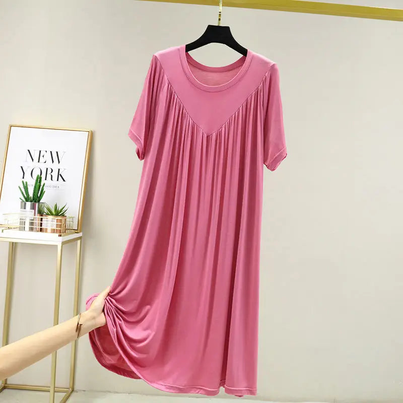 Women's & girls long sleeves round neck dress 7 colors