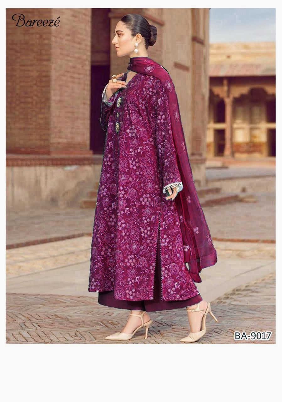 Breezè, Ladies winter collection Embroidered 9 colors