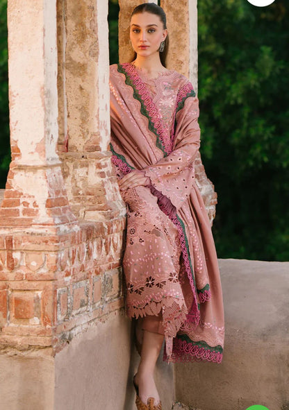 BIN ILLYAS-  embroidered Lawn