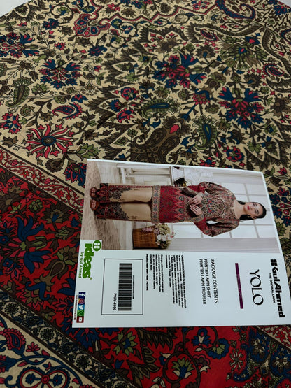 GUL-AHMAD YOLO TWO PC CO-ORD SET