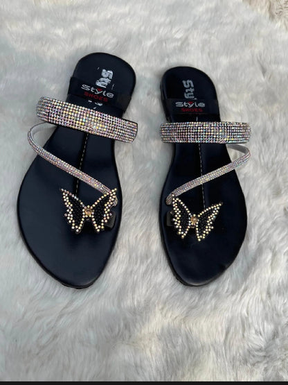 Casual flat slipper for girls
