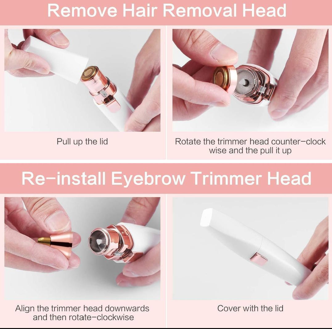 Trimmer Women eye brow rechargeable