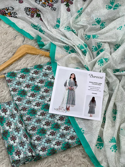 BAREEZE 💯💯**Summer Collection 2026* LAWN 90/70*
AIR JET BANA DORA*