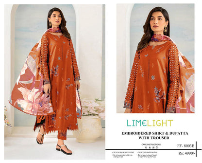 Limelight embroidered lawn