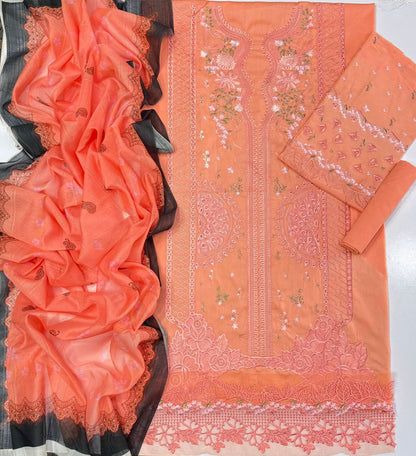 BIN ILLYAS-  embroidered Lawn