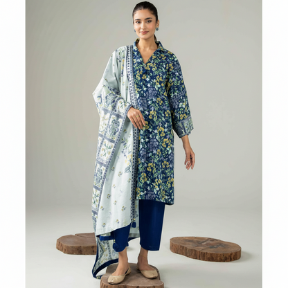 NISHA, by Nishat, Premium Printed Lawn Tana Dora Shirt