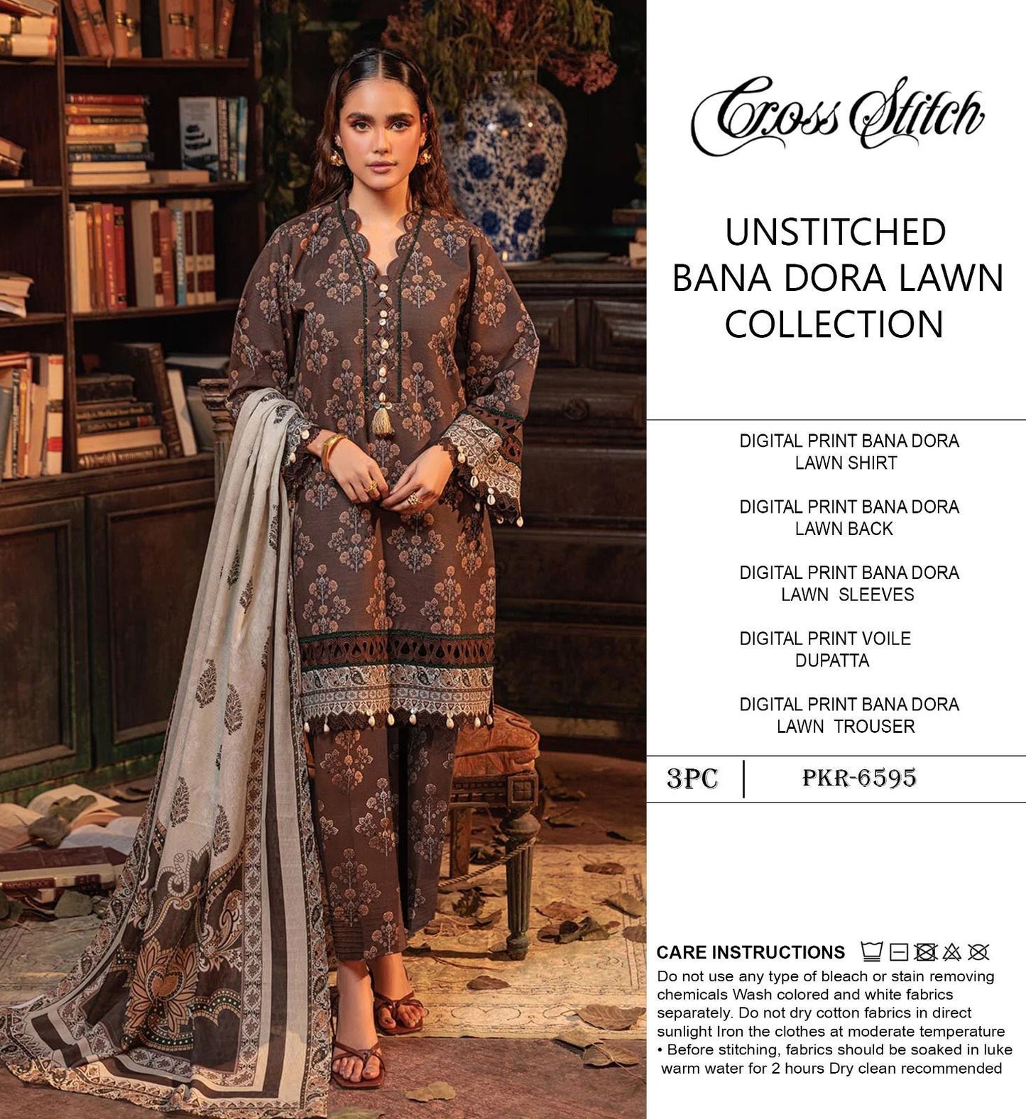 100% ORIGINAL AIRJET BANA DORA LAWN COLLECTION 2026*