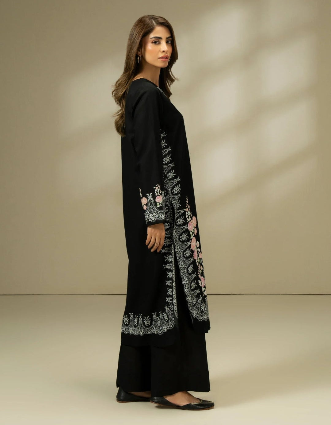 Khaddar Shirt-Printed (Pret)