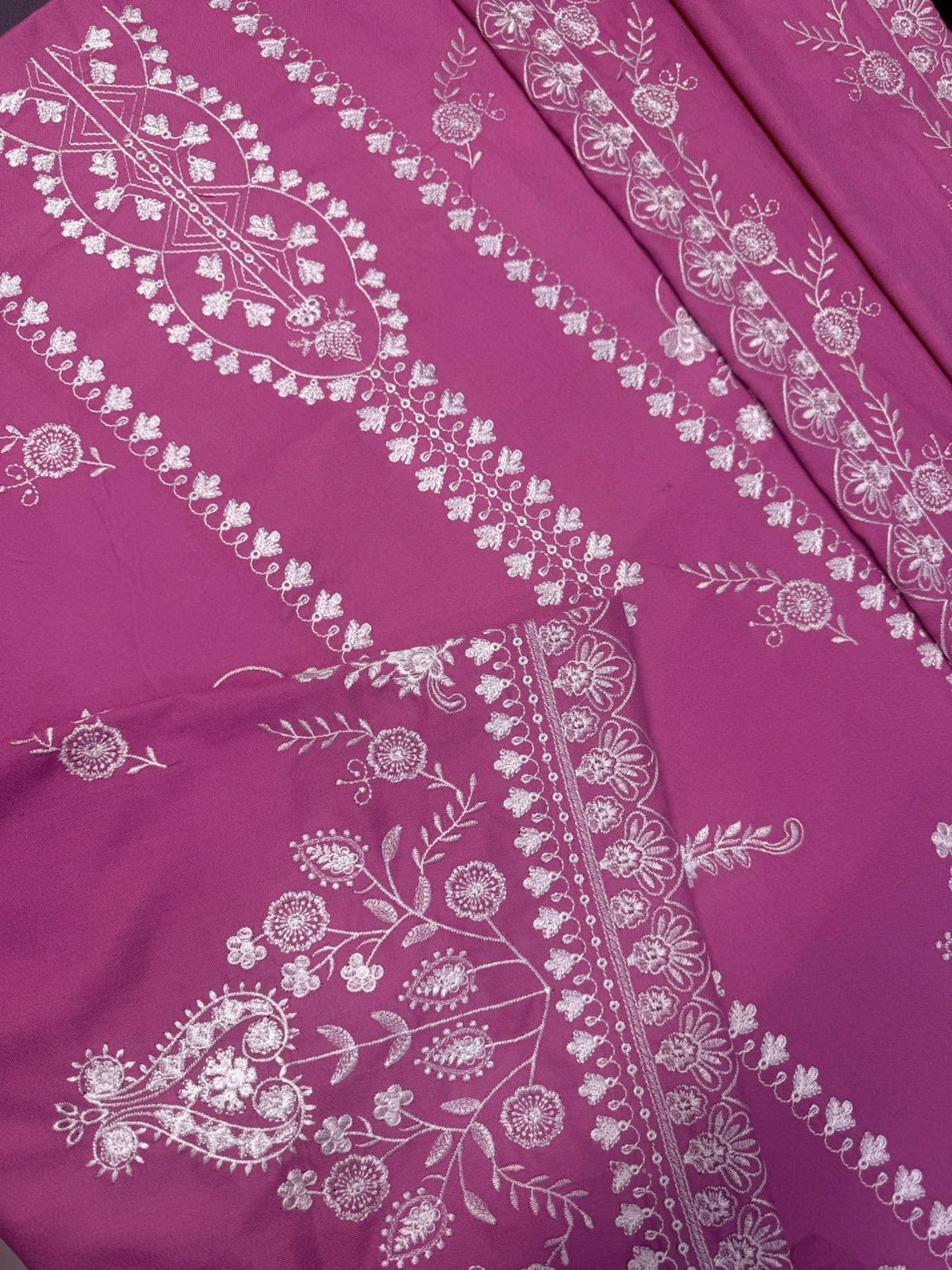 Ladies winter collection UnStitched Embroidered