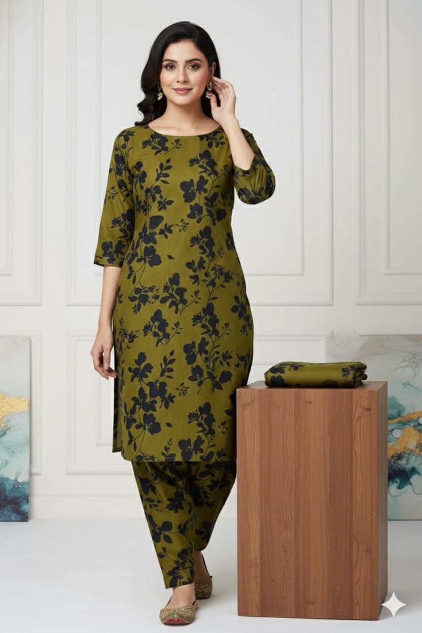 Floral Prints New Arrival,Summer Collection 2026, 2pc,Front Full Digital Printed Shirt*