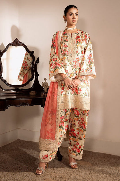 Lawn collection 2026*Baroque
03 PCS unstitched* printed lawn90/70*