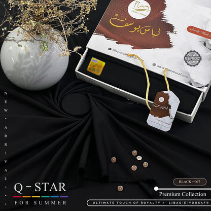 Libas-E-Yousaf, Q-Star, durable softness, & luxurious feel dress