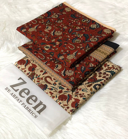 Zeen LAWN 3PC ⁠PRINTED LAWN* SHIRT & DUPATA, 50 colours and designs