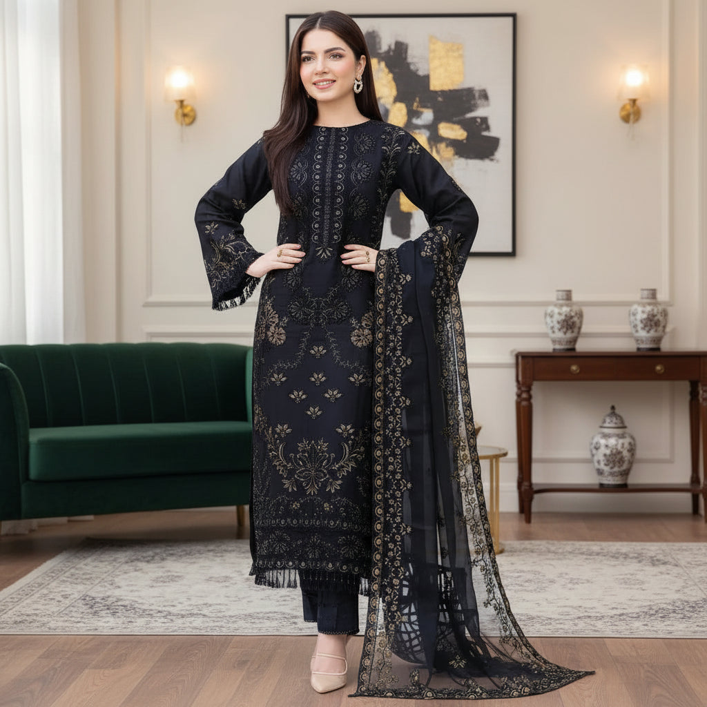 DANANEER”SUMMER LAWN EDITION 2026”LAWN 3pc Quality (90/70)