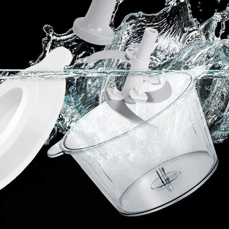 Push food chopper for kitchen use