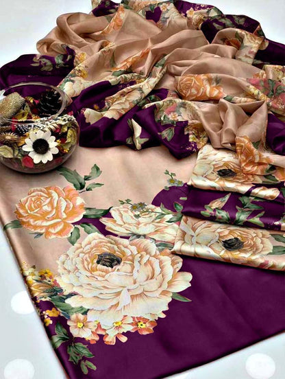 Ladies  shamooz silk beautiful festival dress