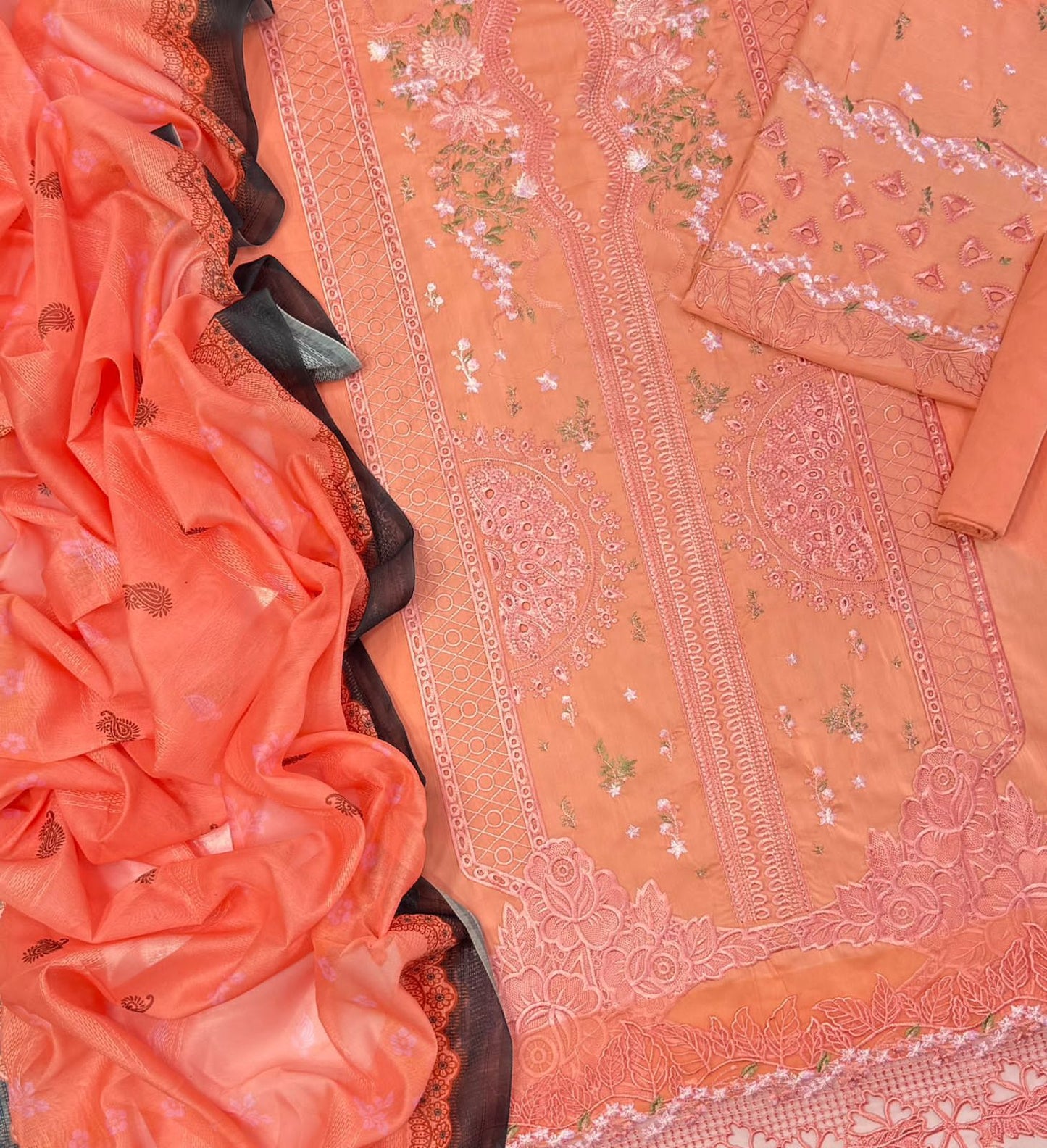 BIN ILLYAS-  embroidered Lawn