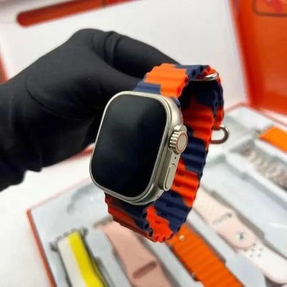 Ultra Smart Watch With 7 Straps