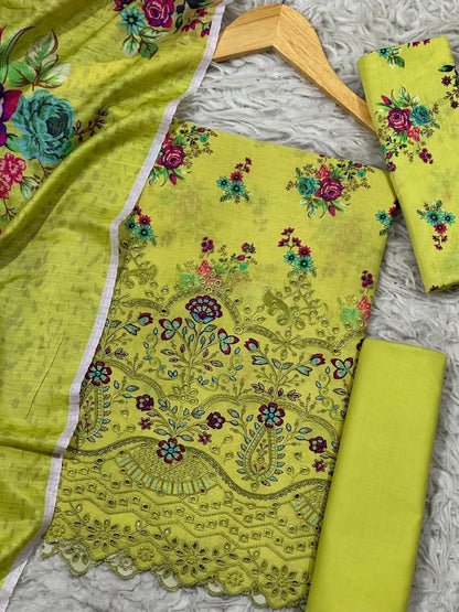 SUMMER COLLECTION 2026 (50% discount)**FABRIC LAWN*3pc*