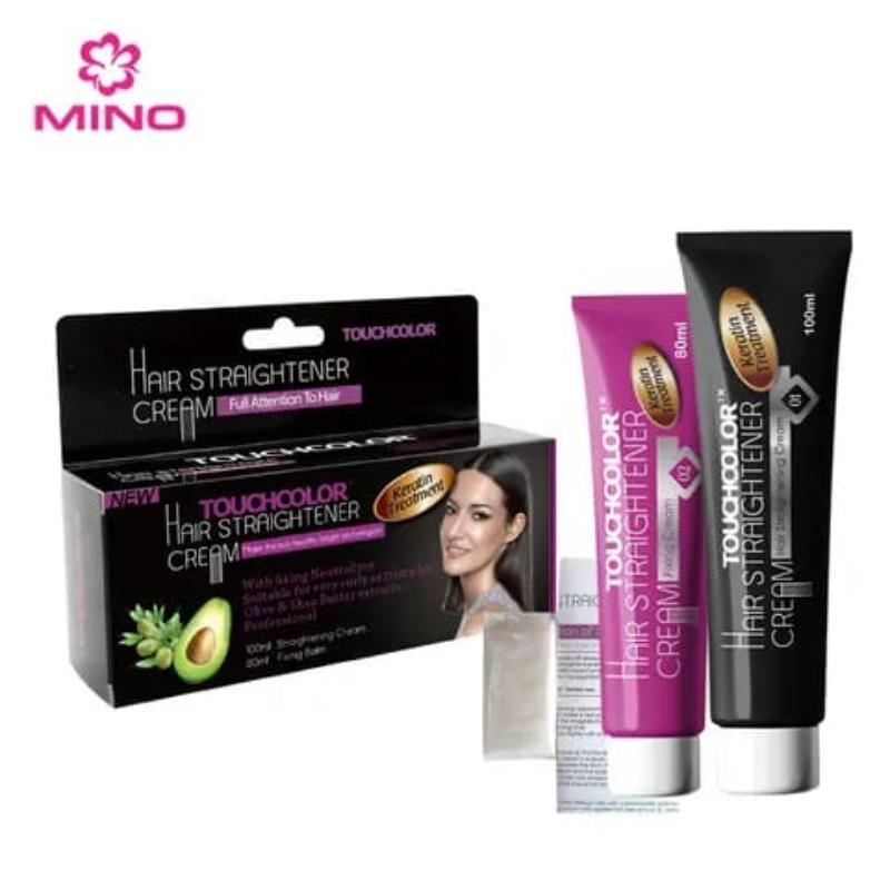 Hair straightener cream