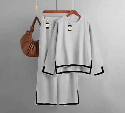 Grey stitched, comfortable night suit medium and large