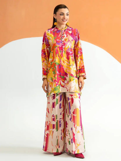 Gul- Ahmed, 02 PCS, printed UnStitched dress, Lawn90’88
