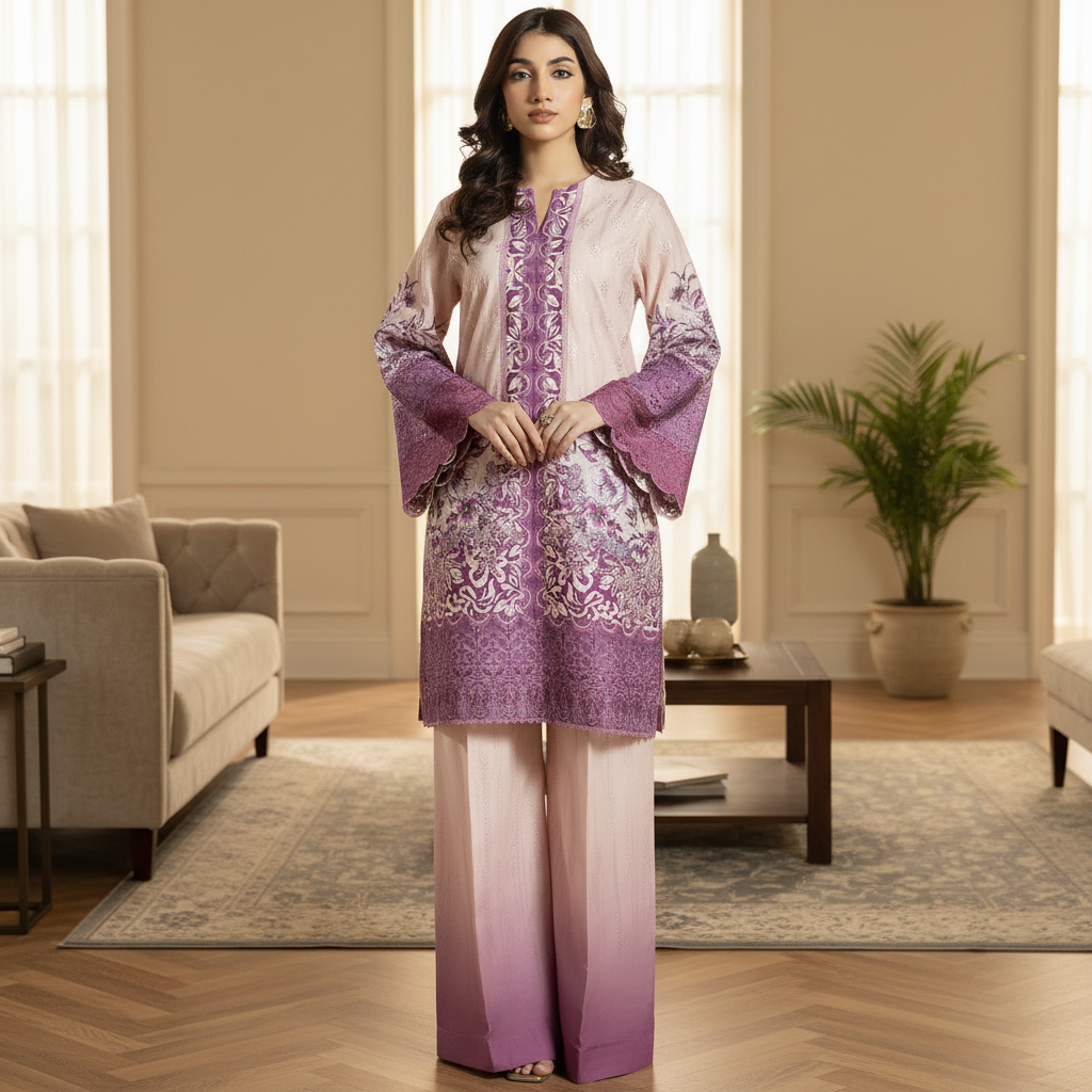 GUL-AHMED YOLO TWO PC CO-ORD SET
