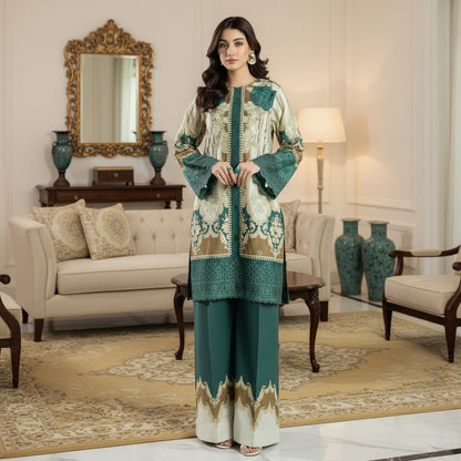 GUL-AHMAD YOLO TWO PC CO-ORD SET