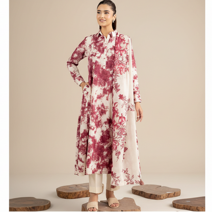 NISHA, by Nishat, Premium Printed Lawn Tana Dora Shirt
